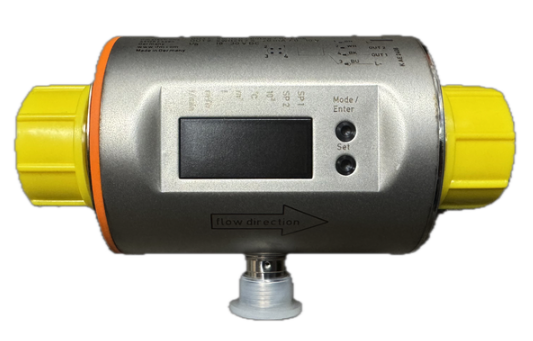 Flowsensor for chemical central - programmed for Lagafors