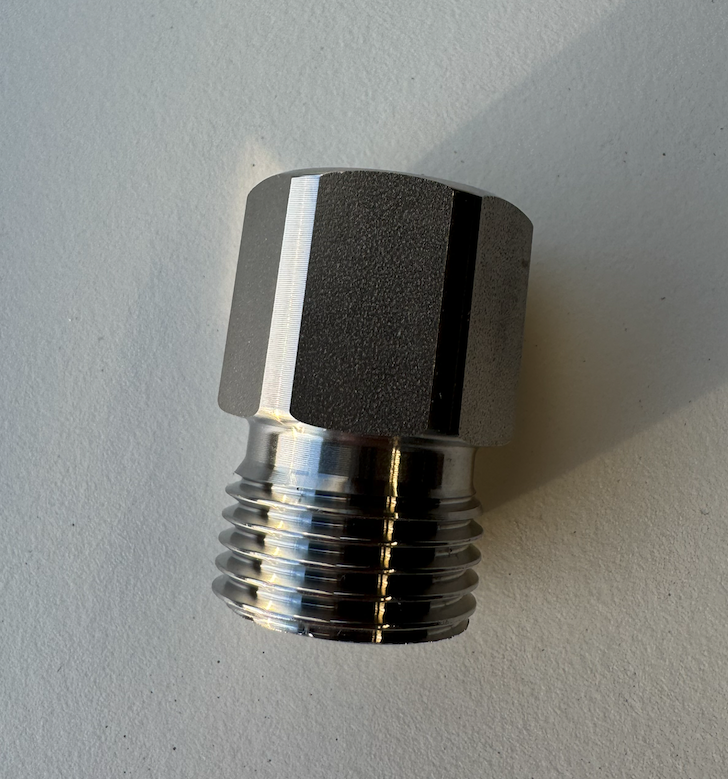LP hraðtengi, 1/2" gengjur, hann