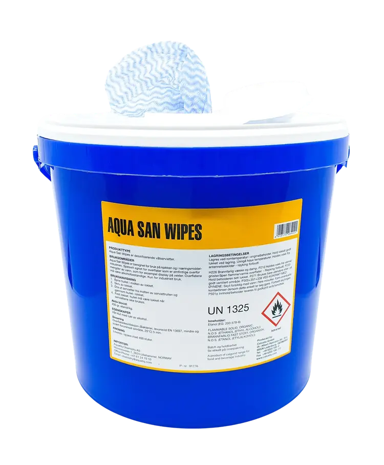 [H605D1] Aqua SAN Wipes 400 stk